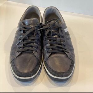 Kenneth Cole Leather Sneakers Mens SZ 10.5